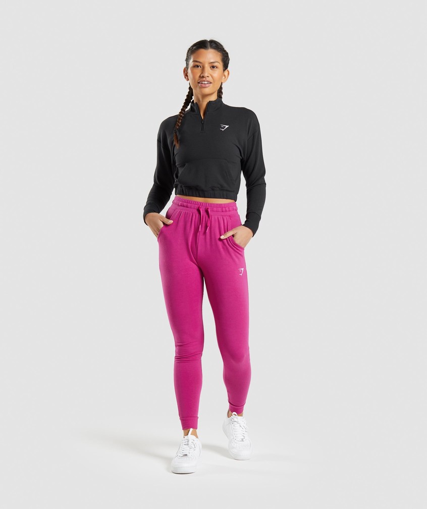 Black Women's Gymshark Training Pippa Pullover | USA-27189