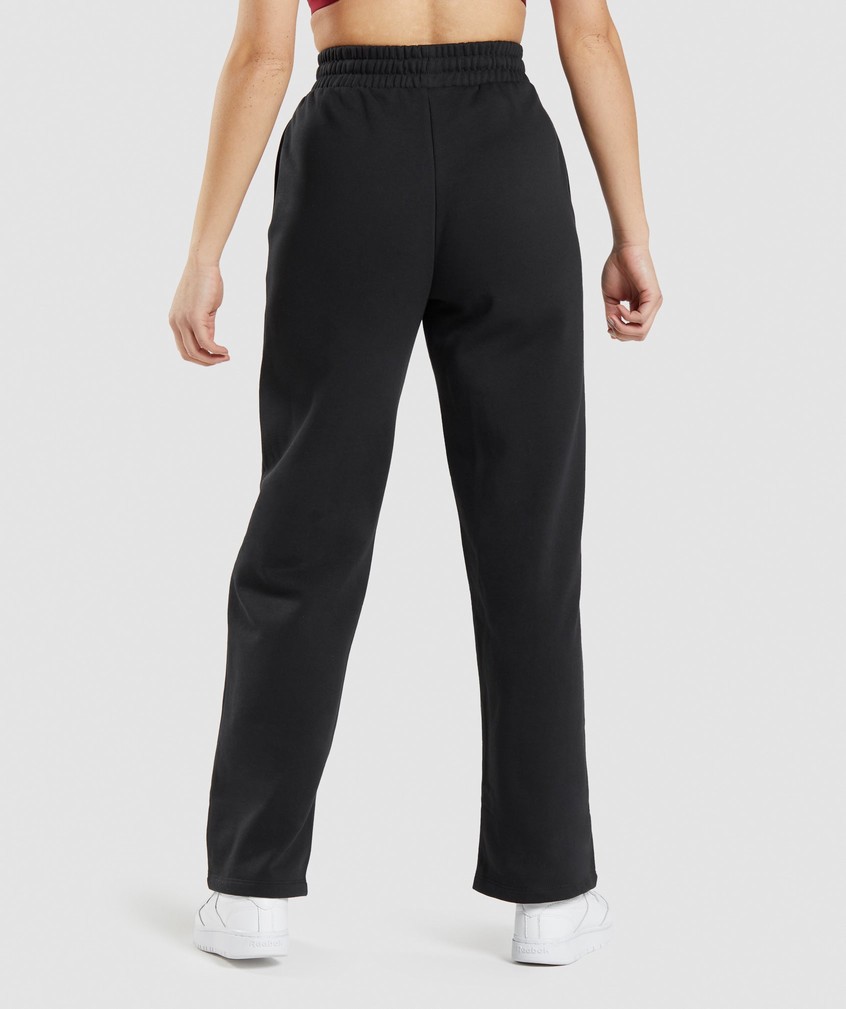 Black Women's Gymshark Training Straight Leg Joggers | USA-53207