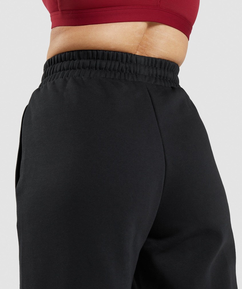 Black Women's Gymshark Training Straight Leg Joggers | USA-53207