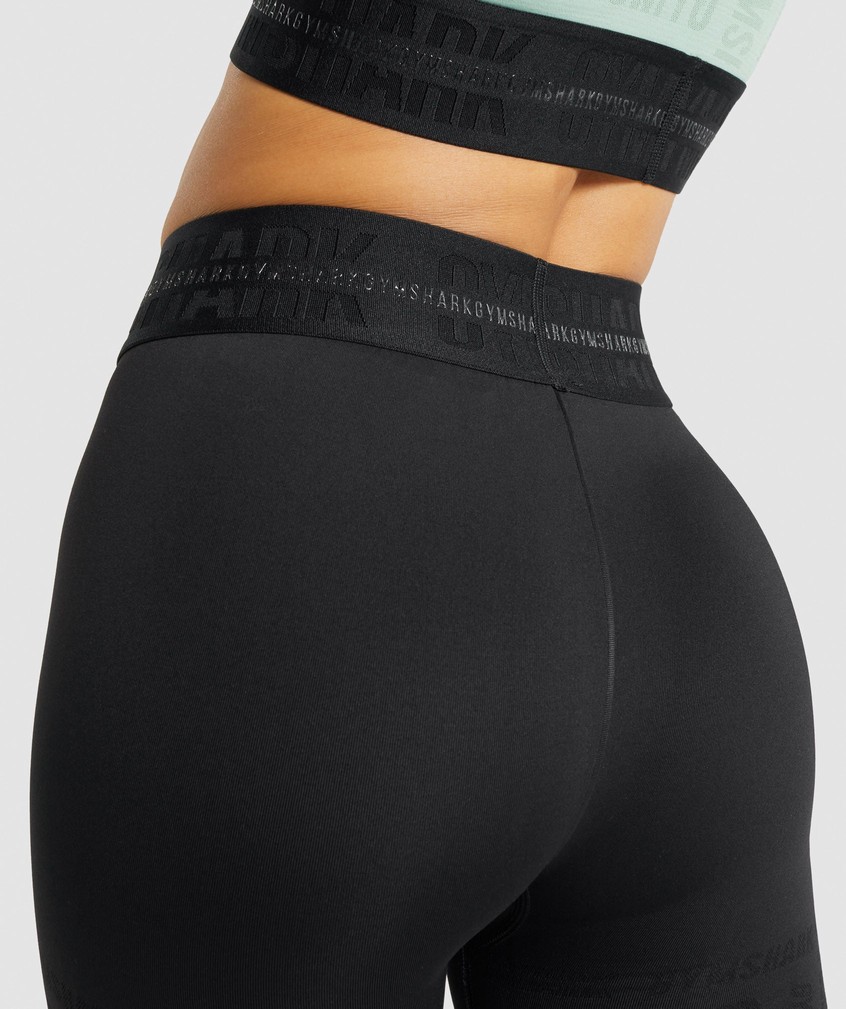 Black Women's Gymshark Vision Leggings | USA-64718