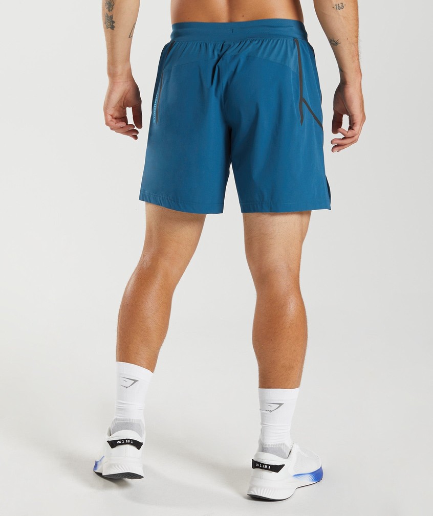 Blue Men's Gymshark Apex 8