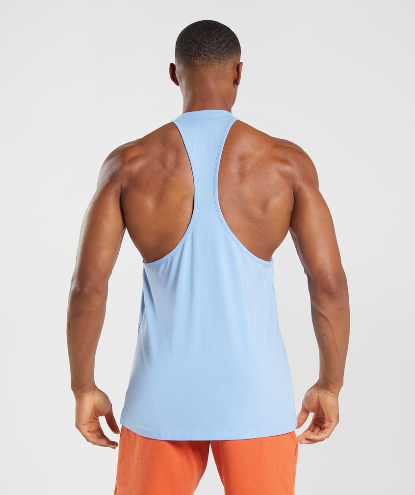 Blue Men's Gymshark Apollo Infill Stringer | USA-64281