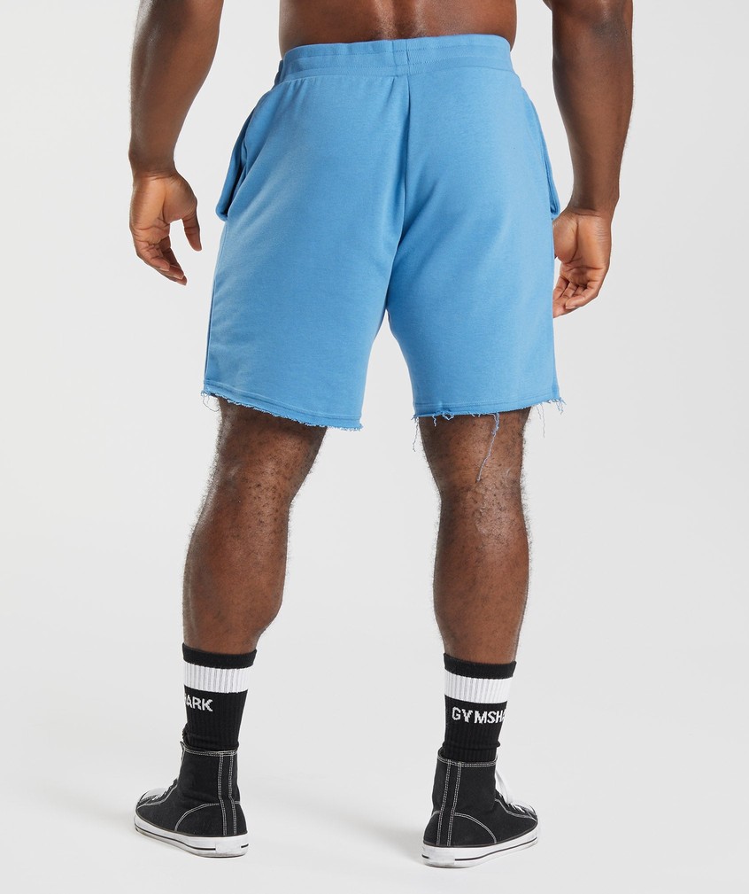 Blue Men's Gymshark Legacy Shorts | USA-80267