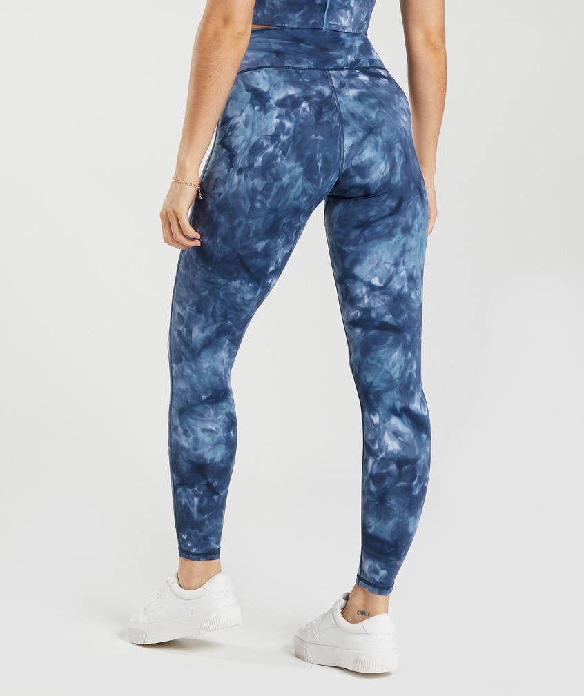 Blue Women's Gymshark Elevate Leggings | USA-85607