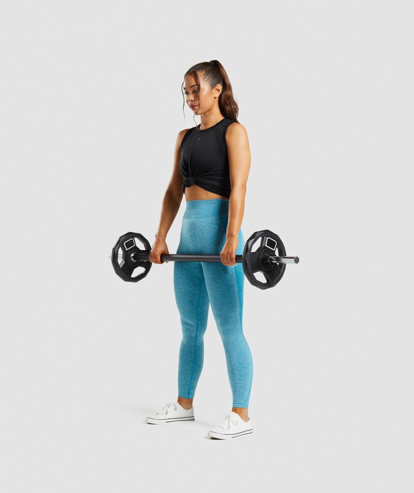 Blue Women's Gymshark Flex High Waisted Leggings | USA-91374