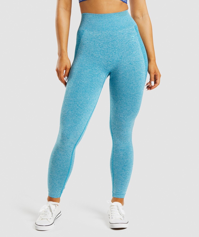 Blue Women\'s Gymshark Flex High Waisted Leggings | USA-91374