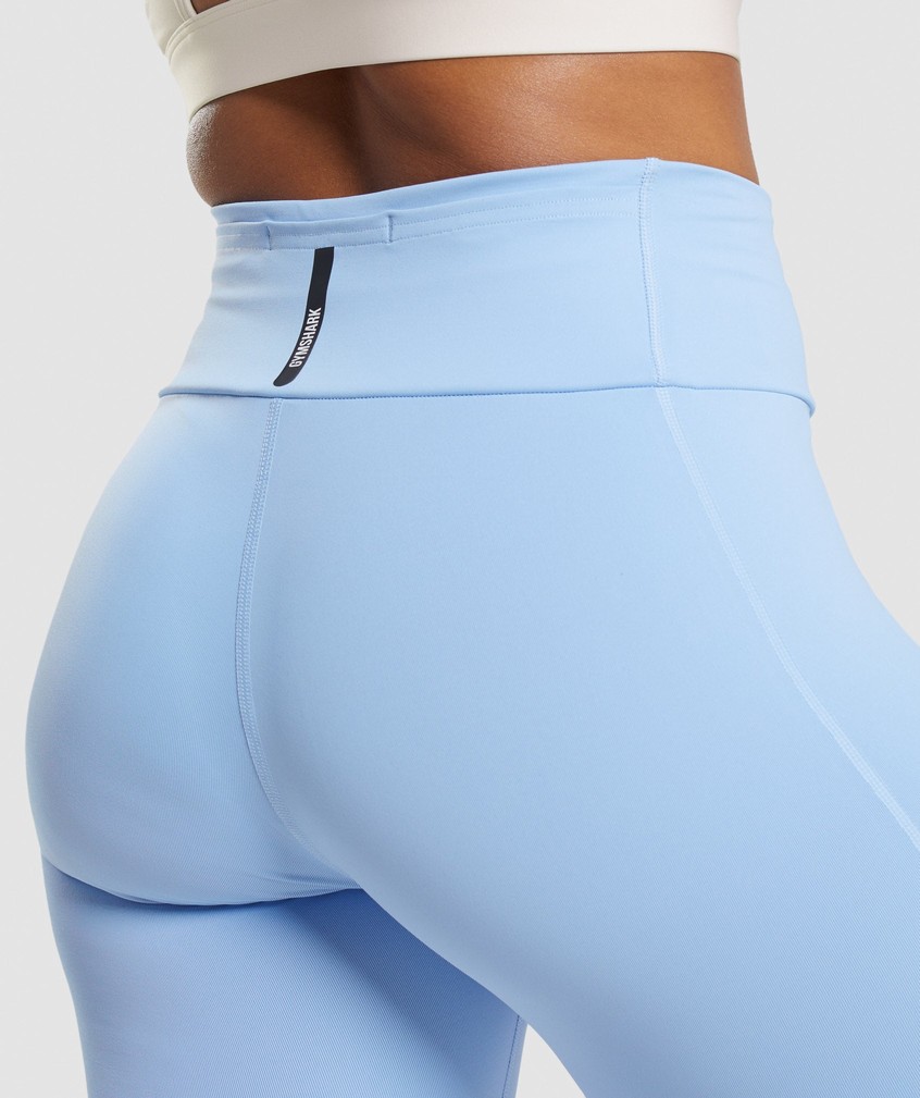 Blue Women's Gymshark Speed Leggings | USA-78301