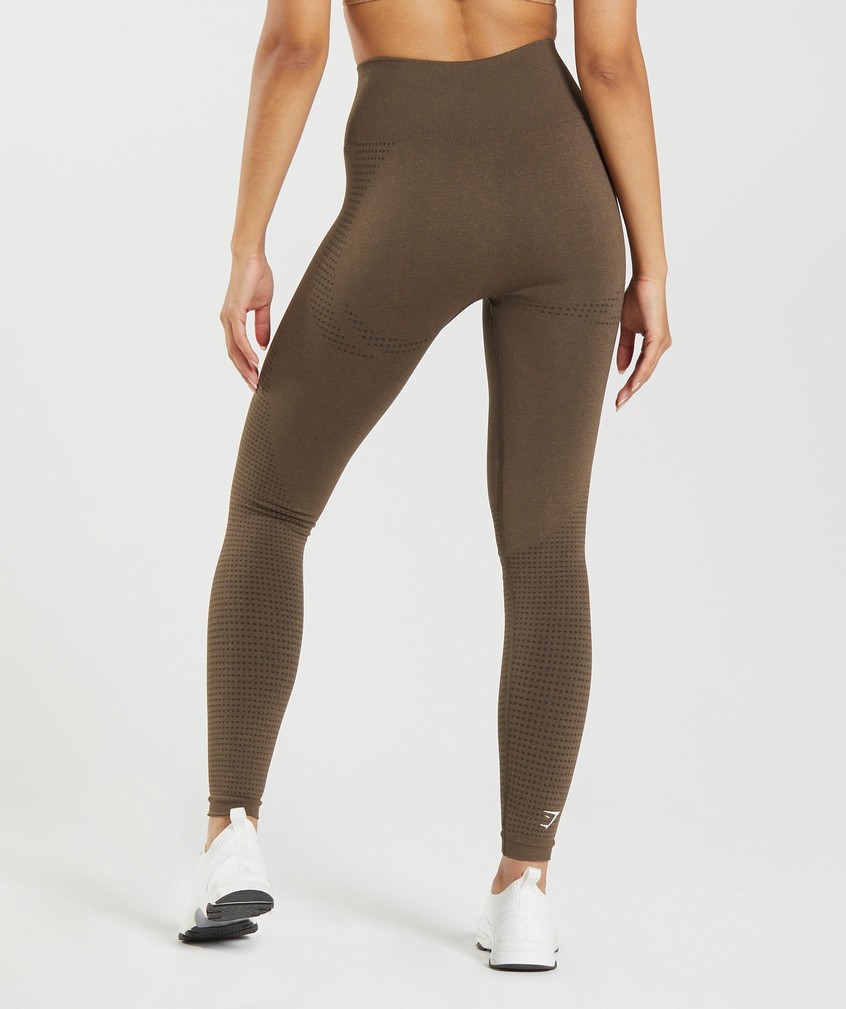 Brown Women's Gymshark Vital Seamless 2.0 Leggings | USA-45207