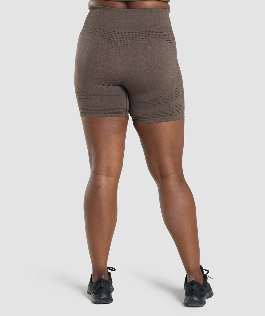 Brown Women's Gymshark Vital Seamless 2.0 Shorts | USA-84129