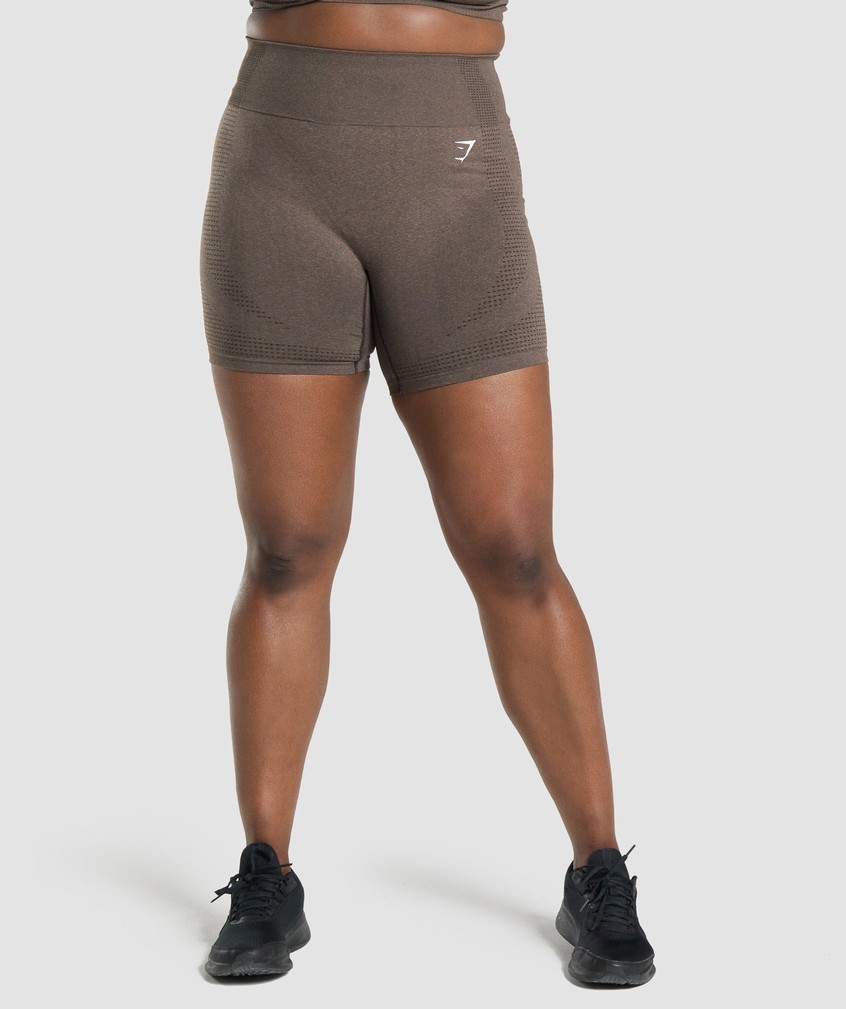 Brown Women\'s Gymshark Vital Seamless 2.0 Shorts | USA-84129