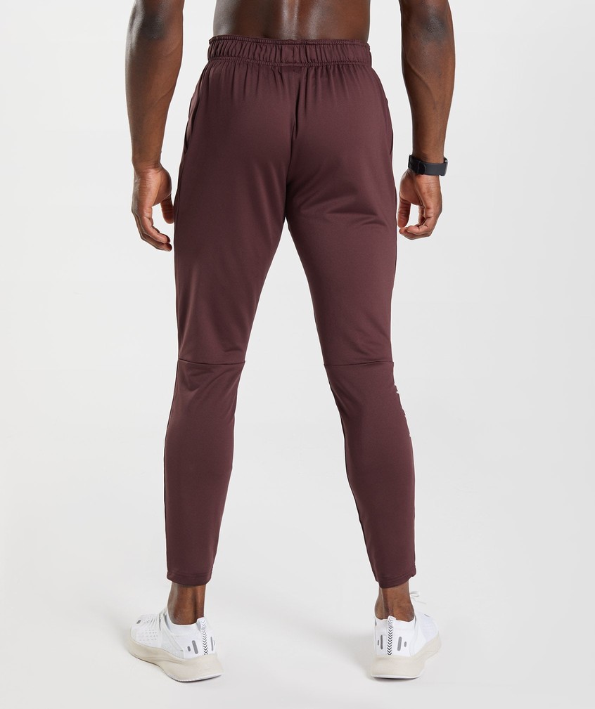 Burgundy Men's Gymshark Sport Joggers | USA-74082