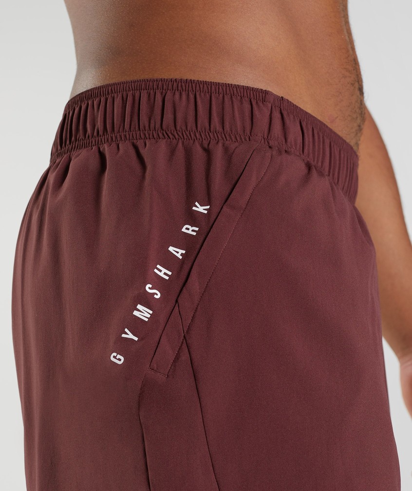 Burgundy / Red Men's Gymshark Sport 5