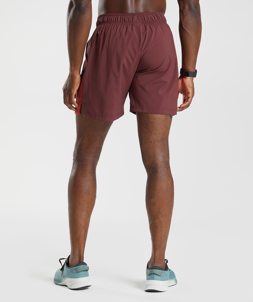 Burgundy / Red Men's Gymshark Sport Shorts | USA-90386