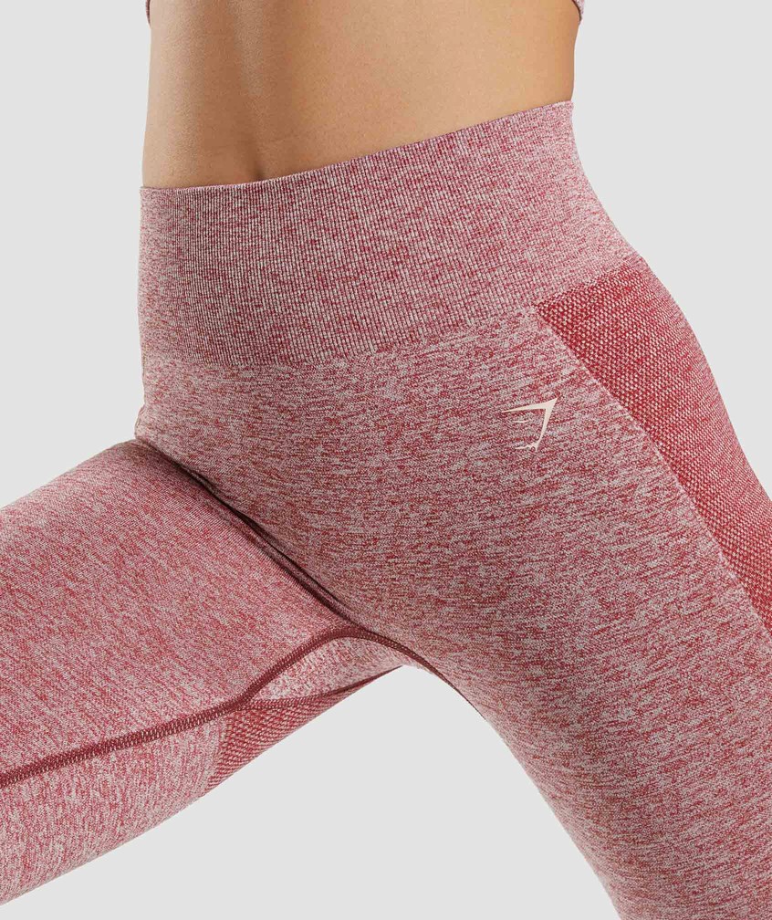 Burgundy Women's Gymshark Flex High Waisted Leggings | USA-82437