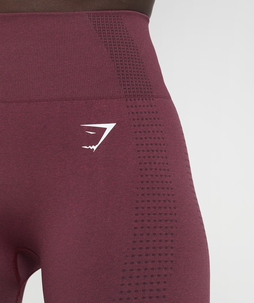 Burgundy Women's Gymshark Vital Seamless 2.0 Leggings | USA-30469