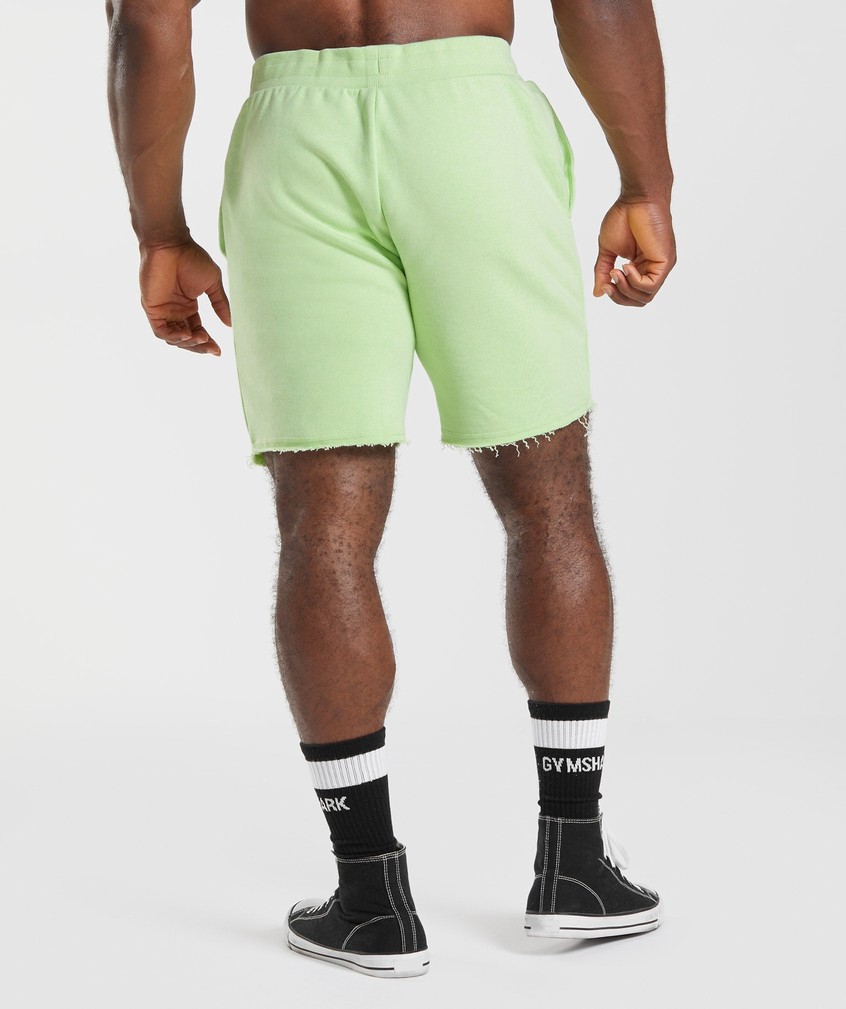 Green Men's Gymshark Legacy Shorts | USA-45298