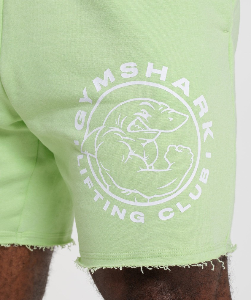 Green Men's Gymshark Legacy Shorts | USA-45298