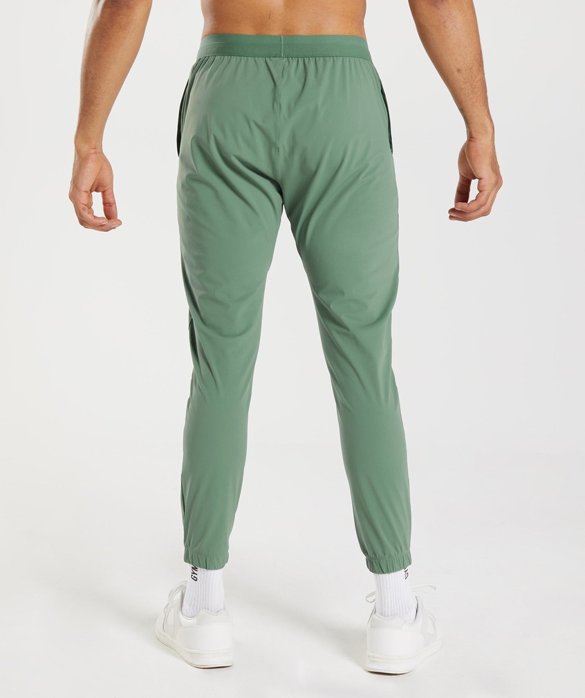 Green Men's Gymshark Studio Joggers | USA-97032