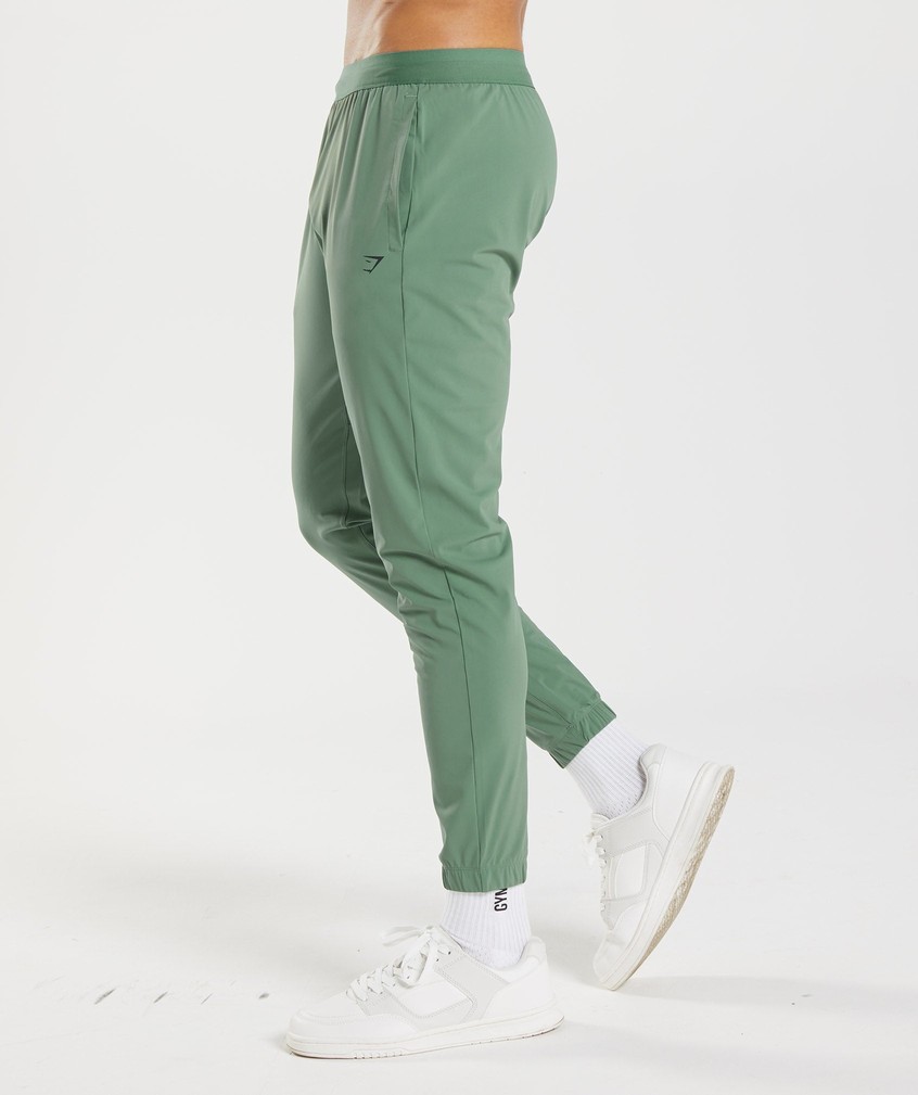 Green Men's Gymshark Studio Joggers | USA-97032