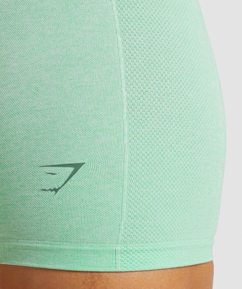 Green Women's Gymshark Flex Shorts | USA-76904