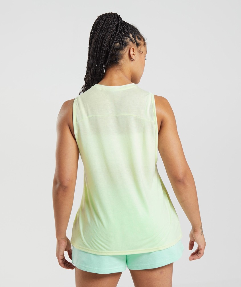 Green Women's Gymshark Legacy Tank | USA-63921