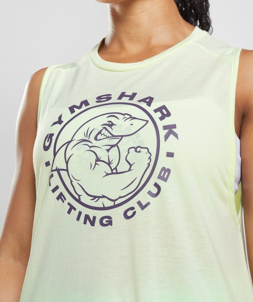 Green Women's Gymshark Legacy Tank | USA-63921