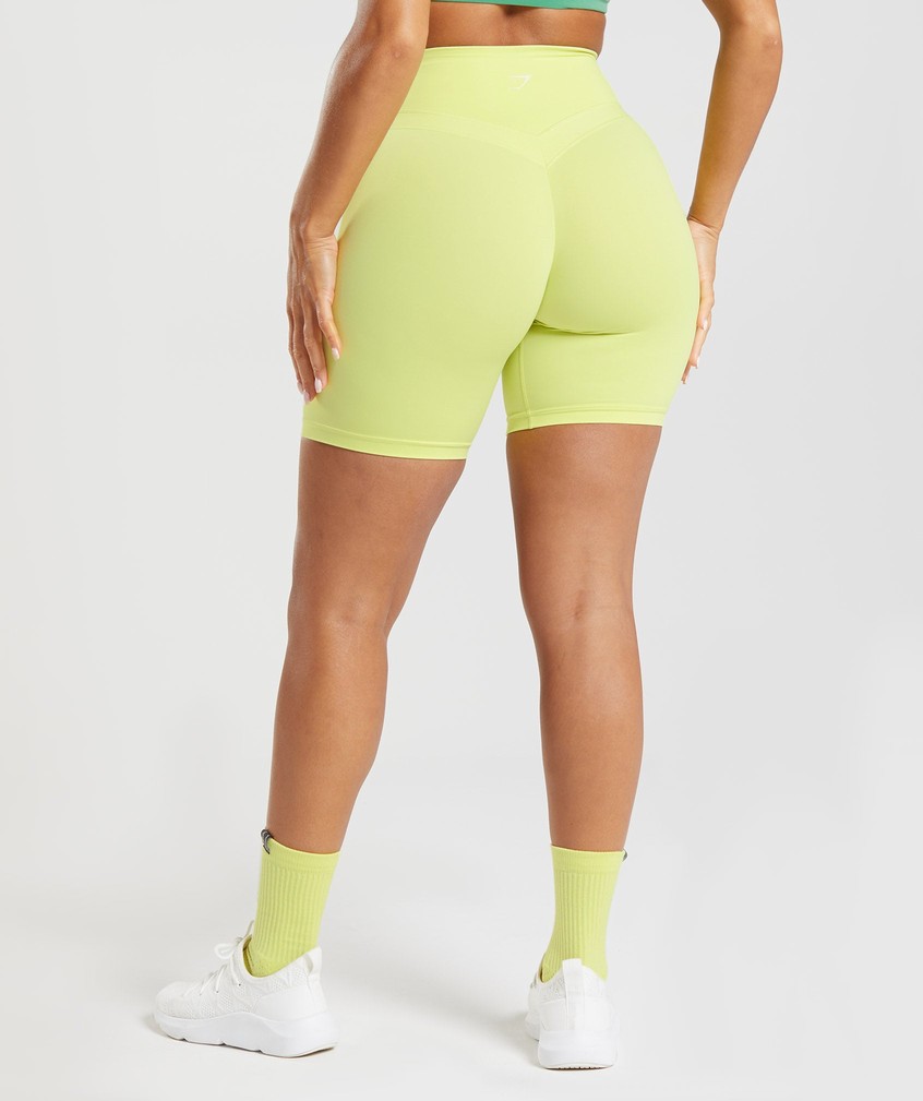 Green Women's Gymshark Whitney Cycling Shorts | USA-29368