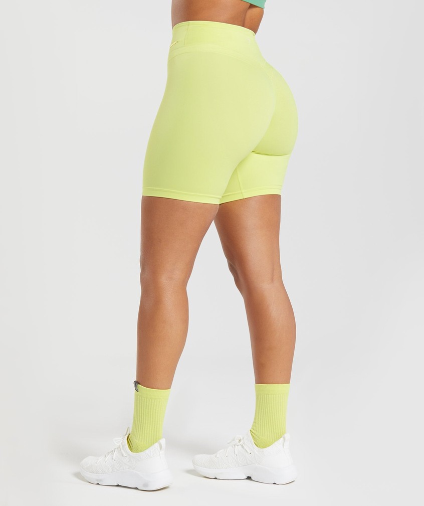 Green Women's Gymshark Whitney Cycling Shorts | USA-29368