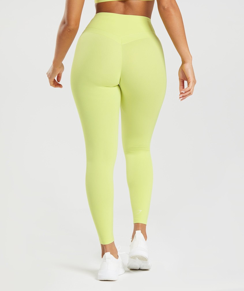 Green Women's Gymshark Whitney High Rise Leggings | USA-10943