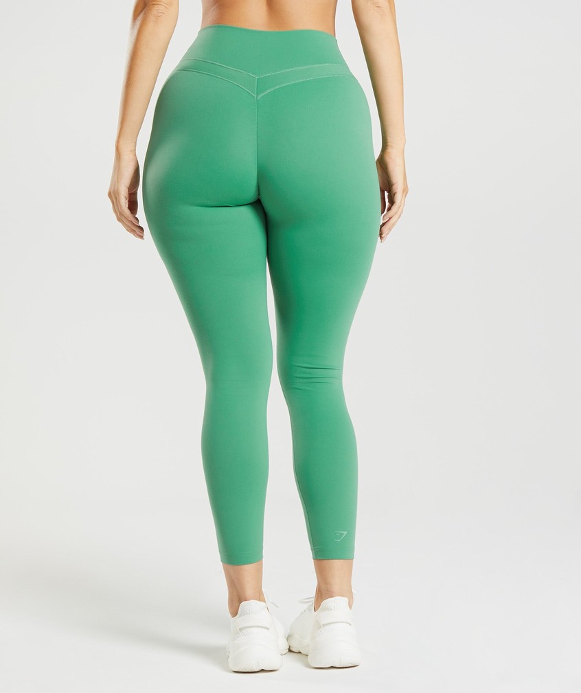 Green Women's Gymshark Whitney High Rise Leggings | USA-41875