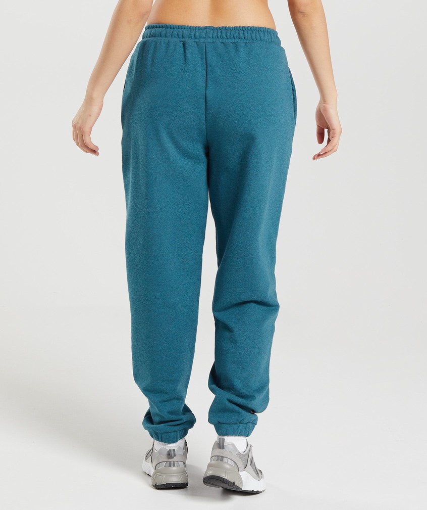 Grey Blue Women's Gymshark Rest Day Sweats Joggers | USA-26351