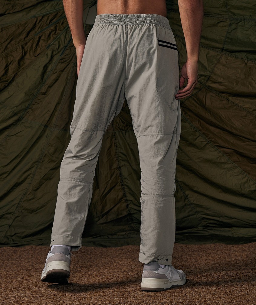 Grey Brown Grey Men's Gymshark Retake Woven Joggers | USA-85340