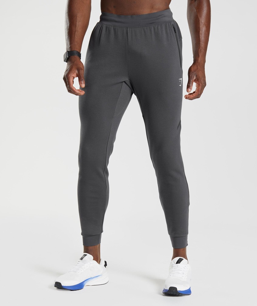 Grey Men's Gymshark Apex Technical Joggers | USA-98302