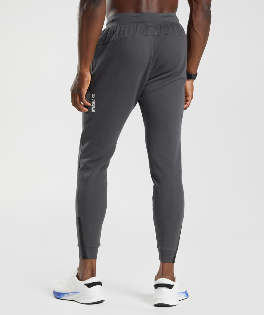 Grey Men's Gymshark Apex Technical Joggers | USA-98302