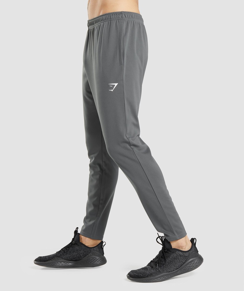 Grey Men's Gymshark Arrival Knit Joggers | USA-10539