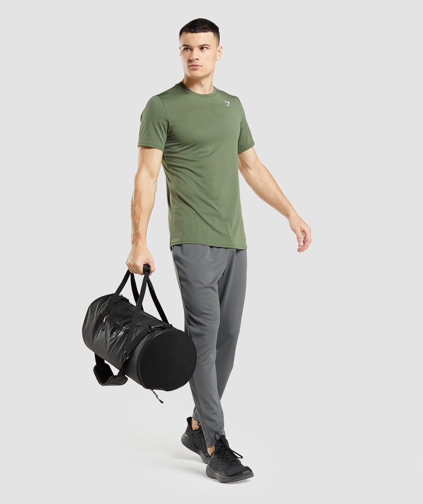 Grey Men's Gymshark Arrival Knit Joggers | USA-10539