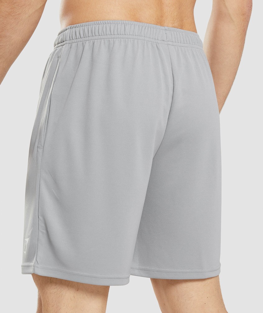 Grey Men's Gymshark Arrival Knitted Shorts | USA-13247