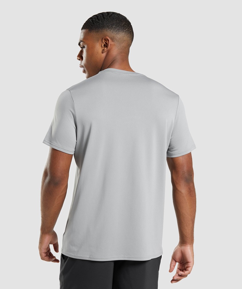 Grey Men's Gymshark Arrival Regular Fit T-Shirts | USA-91068