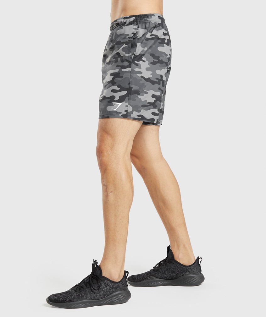 Grey Men's Gymshark Arrival Shorts | USA-45816