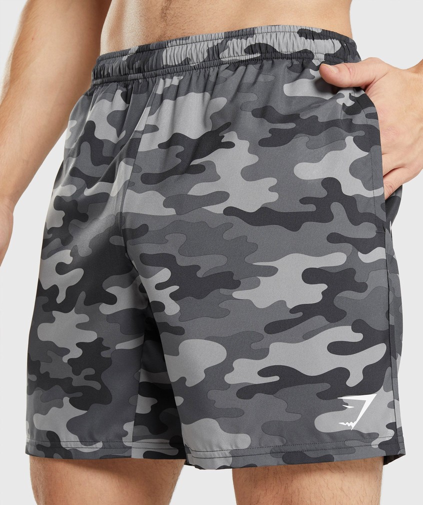 Grey Men's Gymshark Arrival Shorts | USA-45816