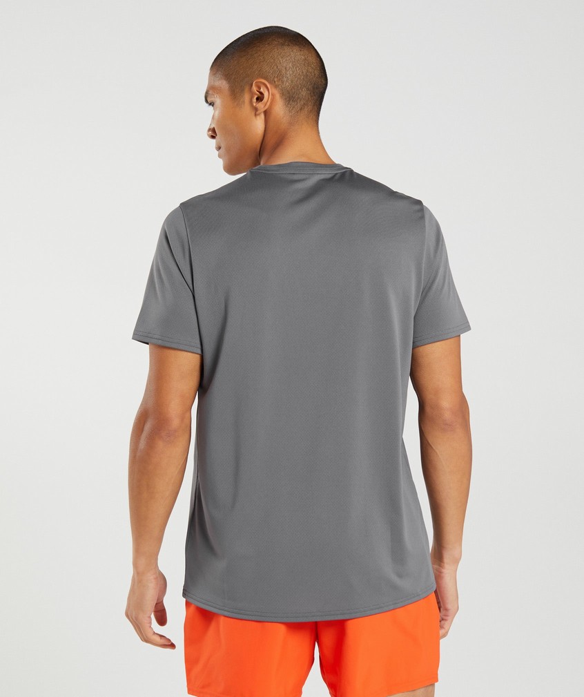 Grey Men's Gymshark Arrival T-Shirts | USA-18642