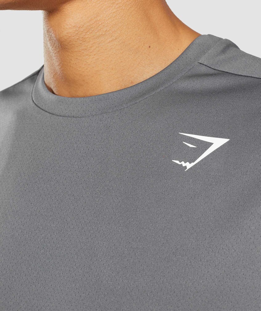 Grey Men's Gymshark Arrival T-Shirts | USA-18642