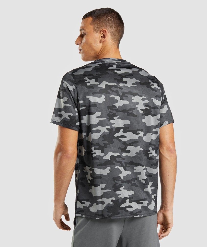 Grey Men's Gymshark Arrival T-Shirts | USA-62378