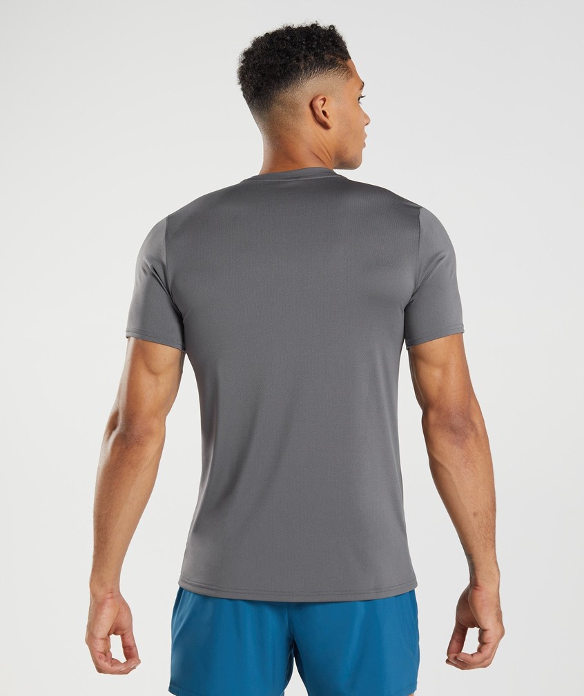 Grey Men's Gymshark Arrival T-Shirts | USA-82074