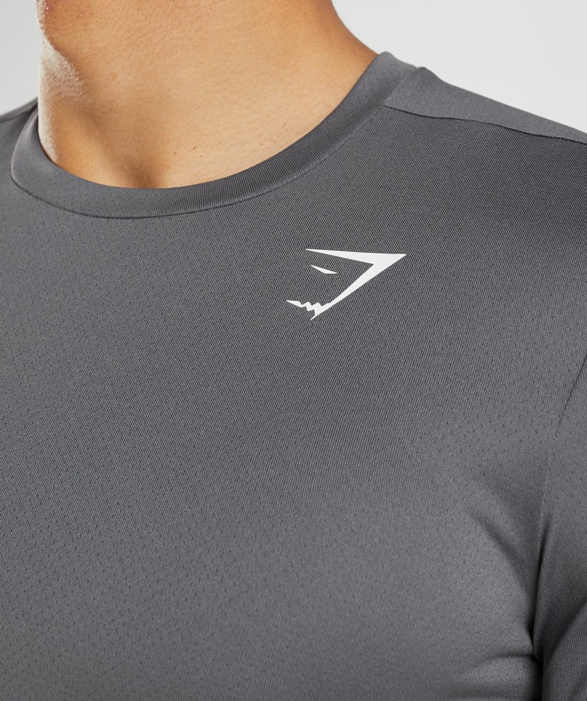 Grey Men's Gymshark Arrival T-Shirts | USA-82074