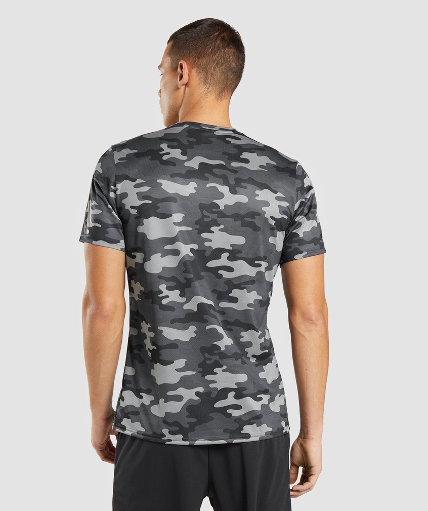 Grey Men's Gymshark Arrival T-Shirts | USA-90381