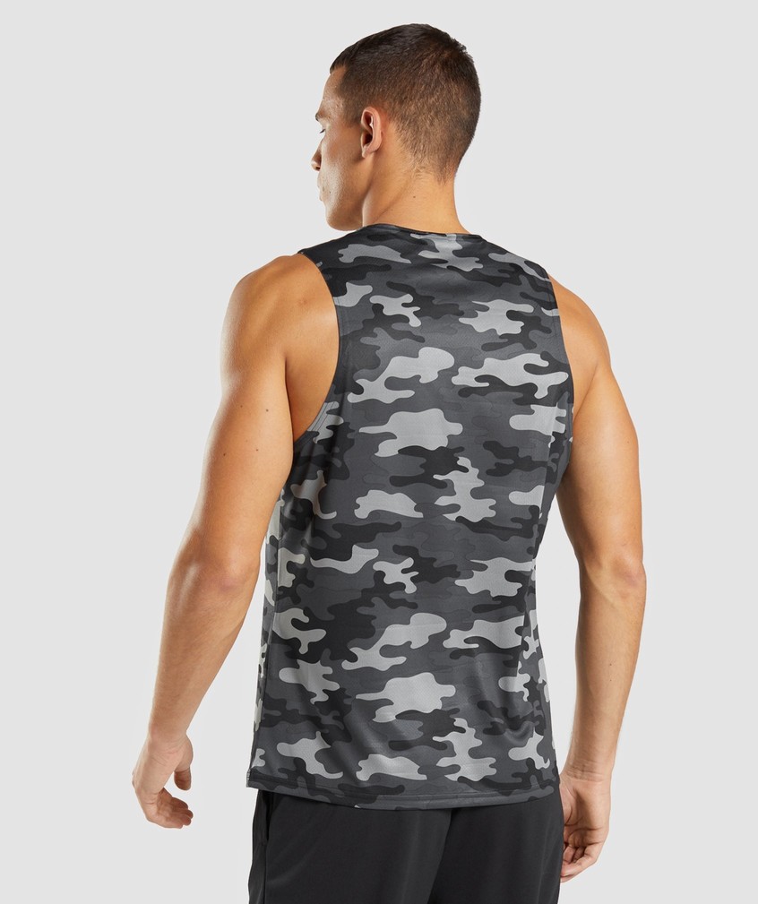 Grey Men's Gymshark Arrival Tank | USA-27819