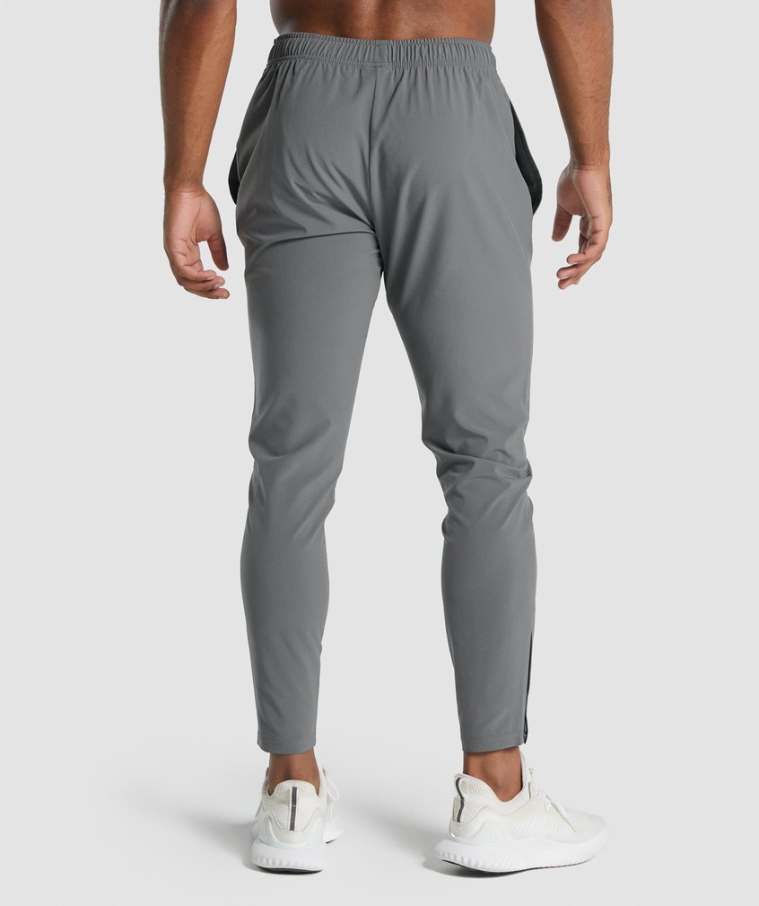 Grey Men's Gymshark Arrival Woven Joggers | USA-29317