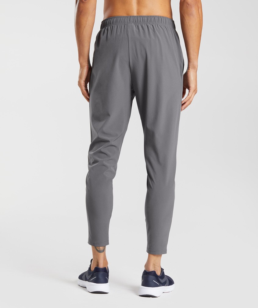 Grey Men's Gymshark Arrival Woven Joggers | USA-94251