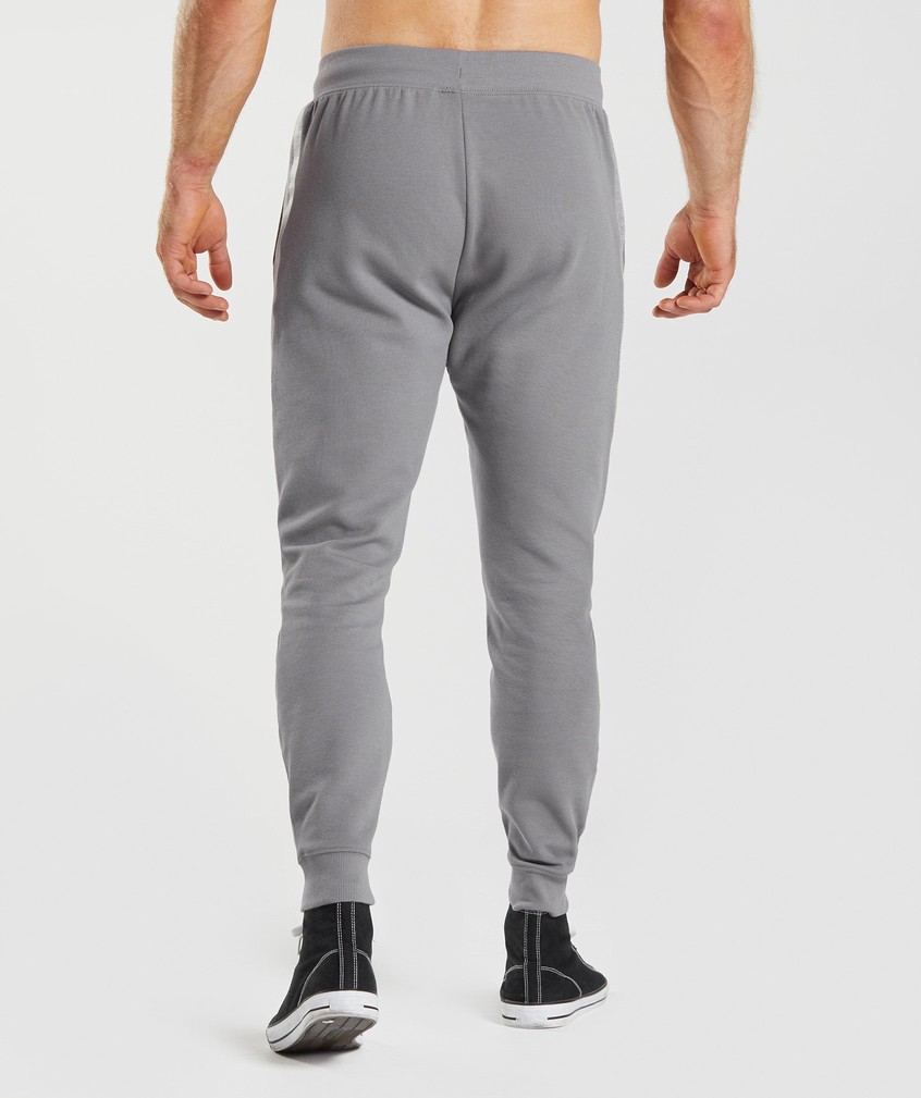 Grey Men's Gymshark Bold React Joggers | USA-73120